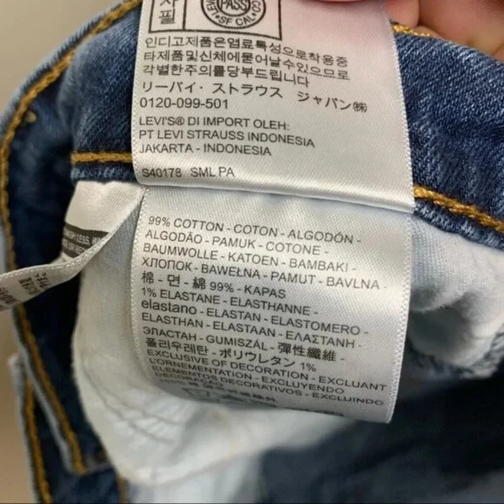 Levis 505 Jeans Mens 38x32 Regular Straight Medium Wash Blue Denim‎ Casual